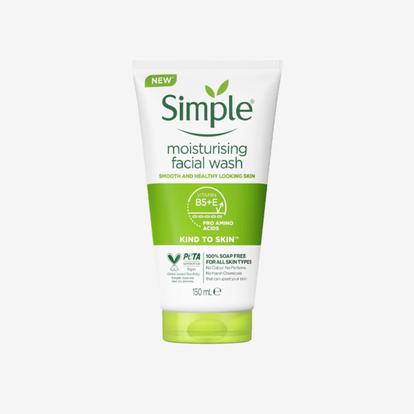 Simle moisturising face wash 1