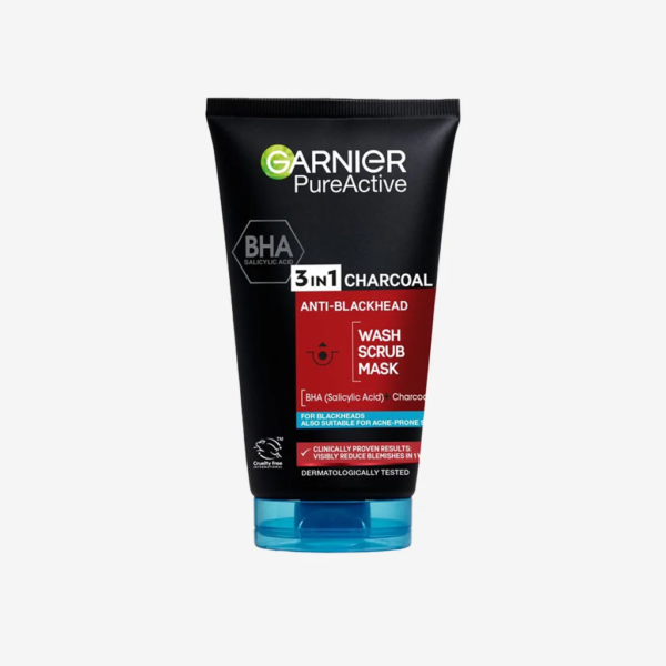 garnier 3in1 charcoal wash