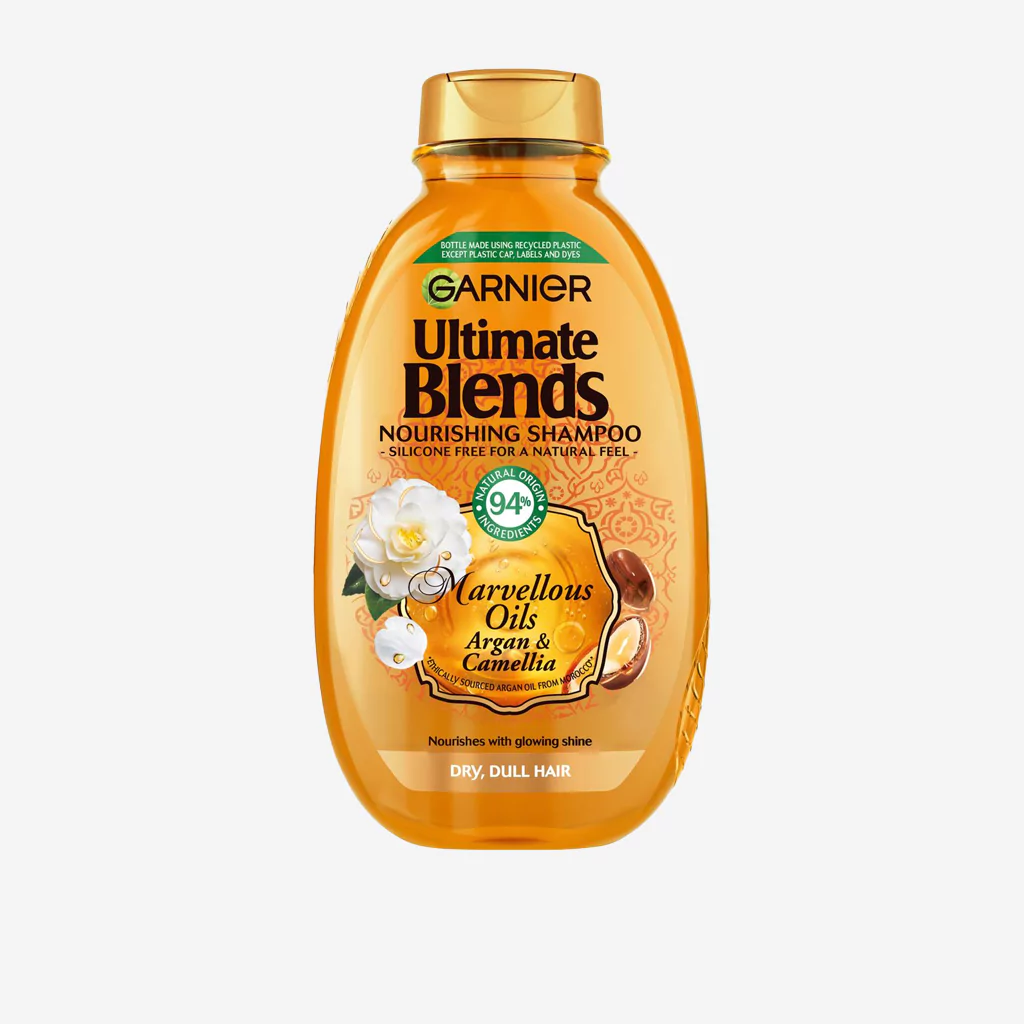 Garnier Ultimate Blends Argan Oil & Camellia Shampoo 400ml