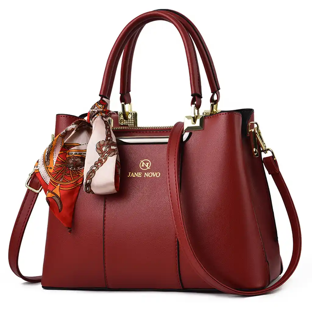 wine red bag