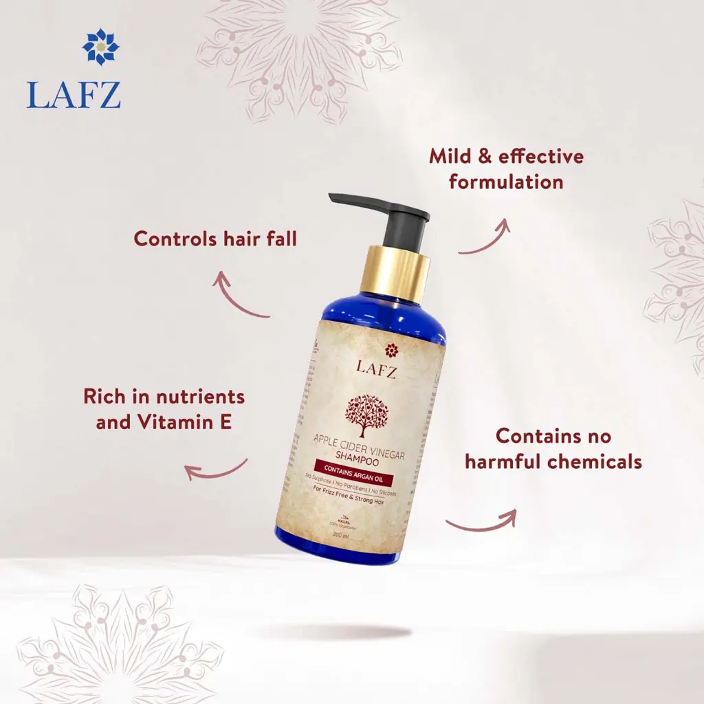 Lafz apple cider shampoo x2
