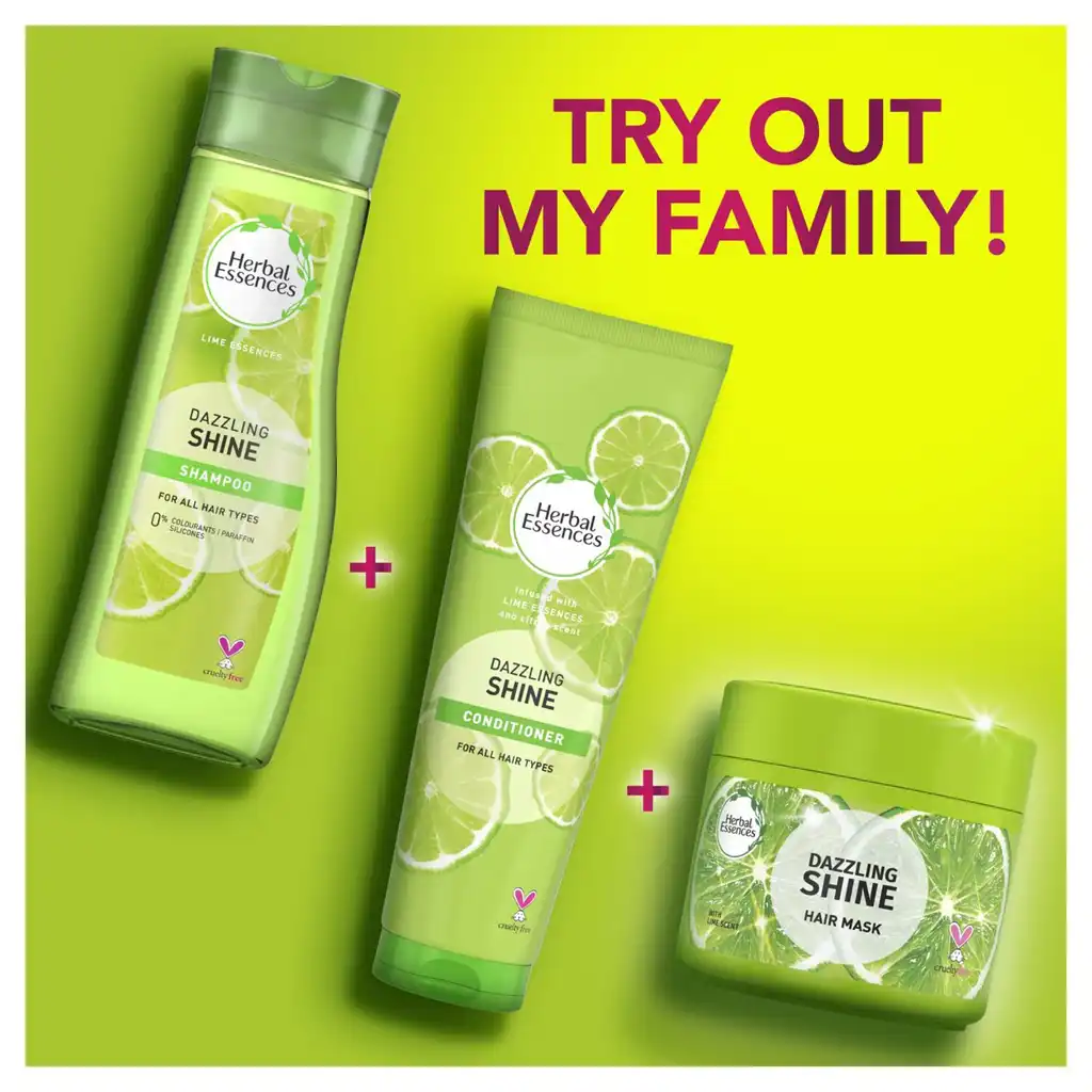 herbal essence dazzle shine shampoox4