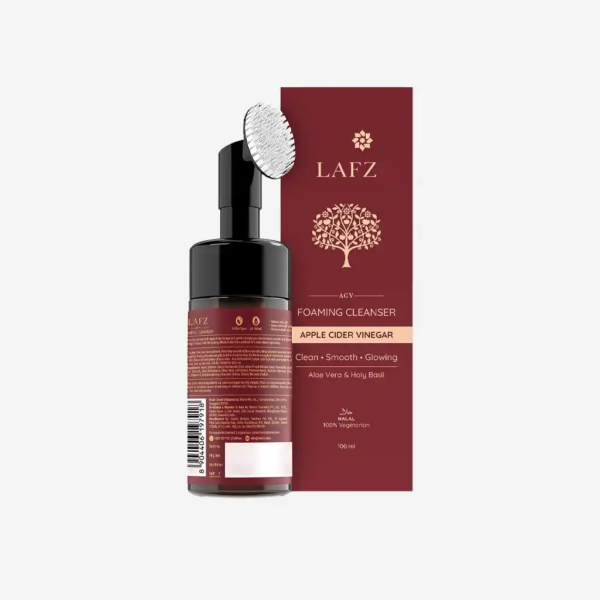 lafz apple cider foaming facewash1