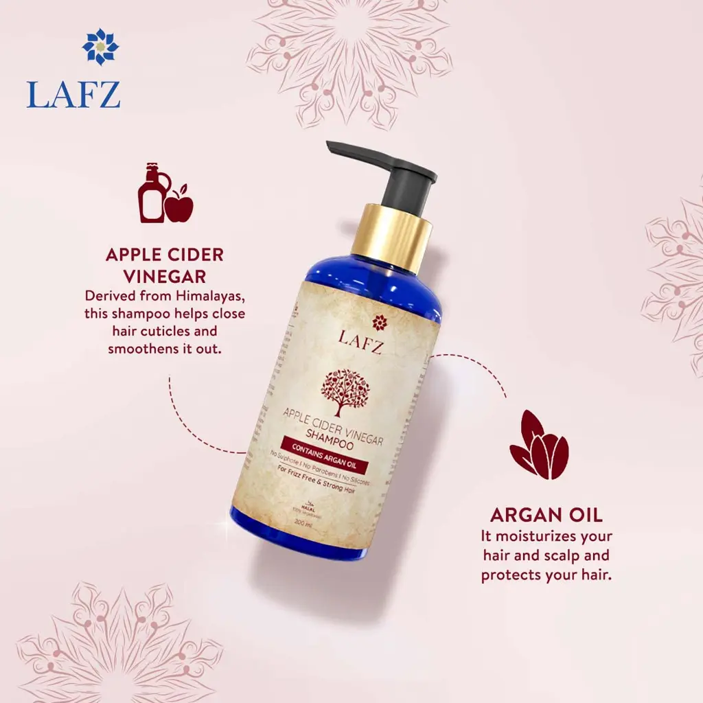 lafz apple cider shampoo x3