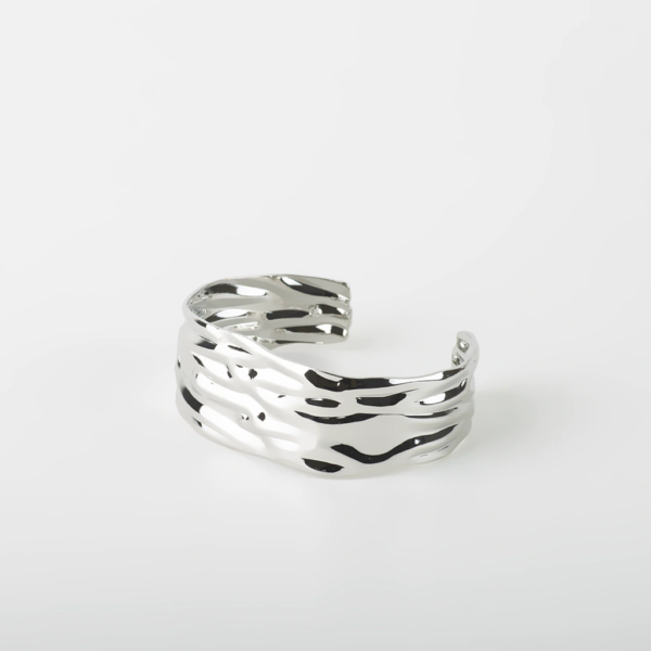 unk metal bracelets- silver1