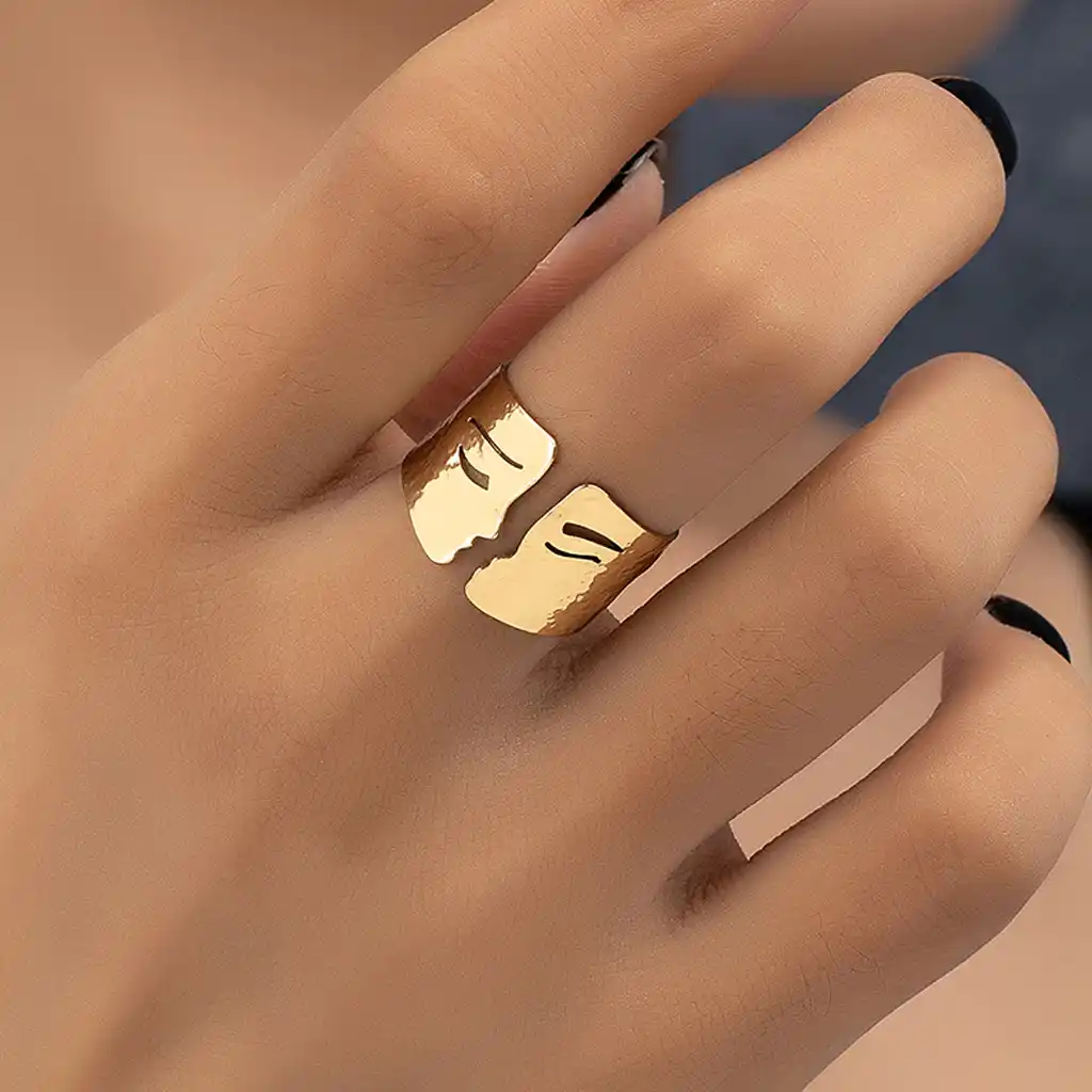 gold plated rings 3