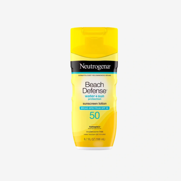 Neutrogena Beach Defense® Water + Sun Protection Sunscreen Lotion Broad Spectrum SPF 50_1