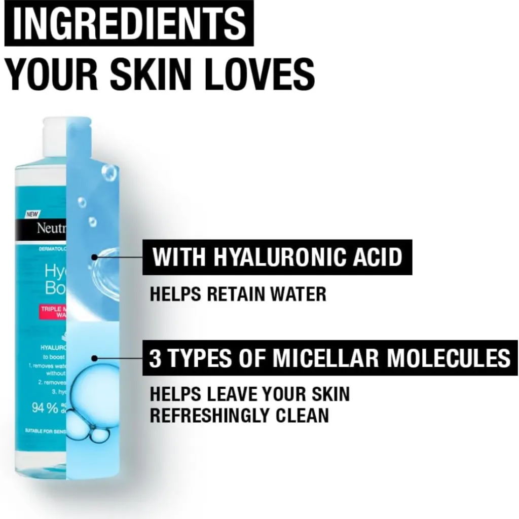 Neutrogena Hydro Boost Triple Micellar Water3