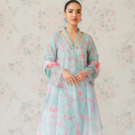 Afrozeh- The floral charm unstitched lawn – Bali