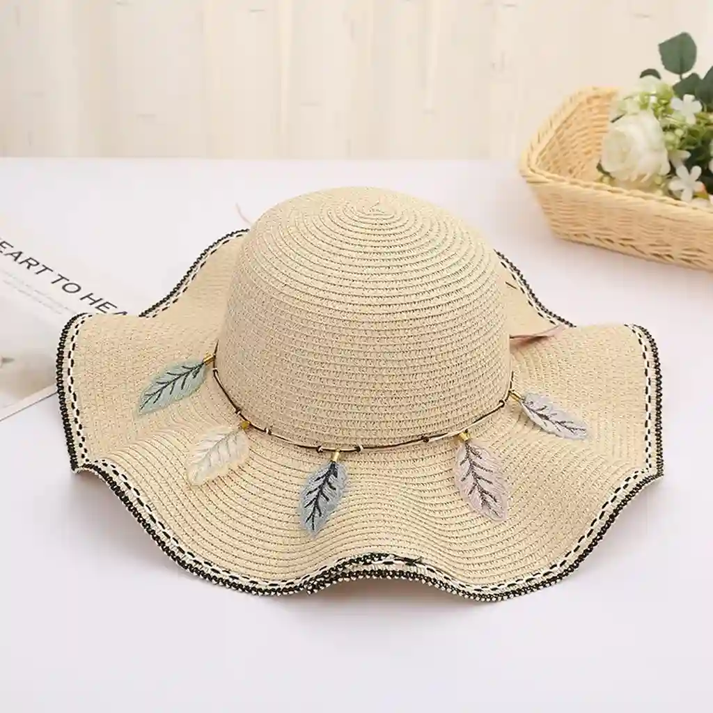 Strawhat small -Beige