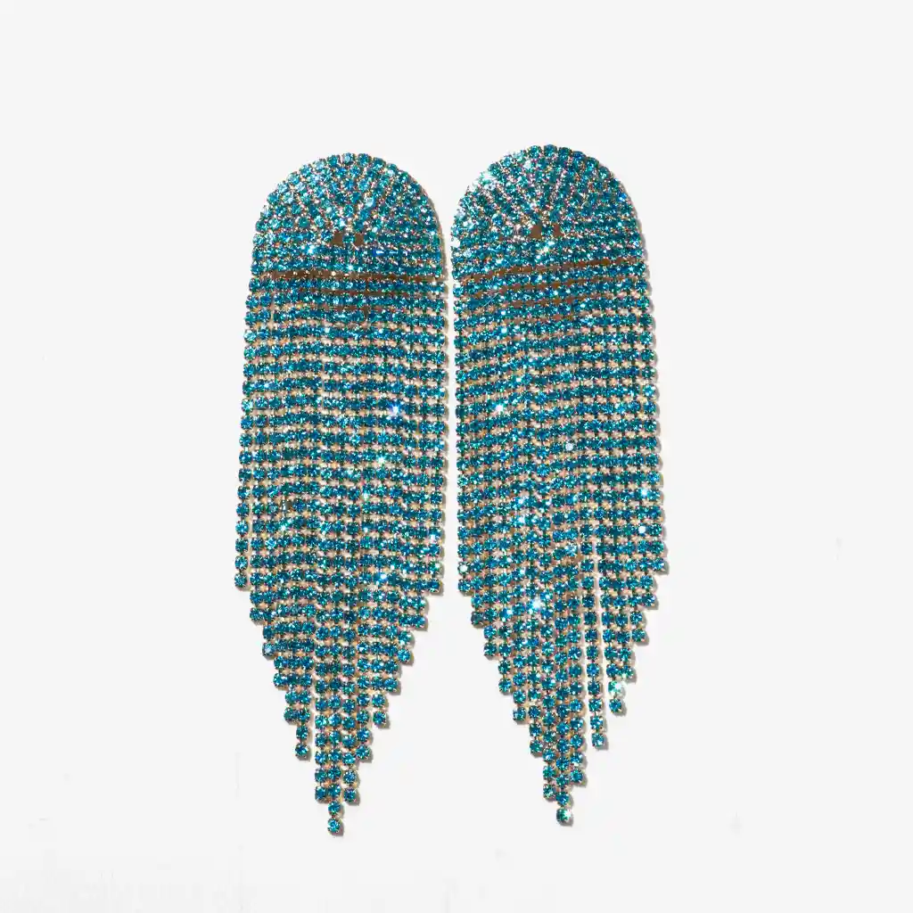 Rhinestone earrings
