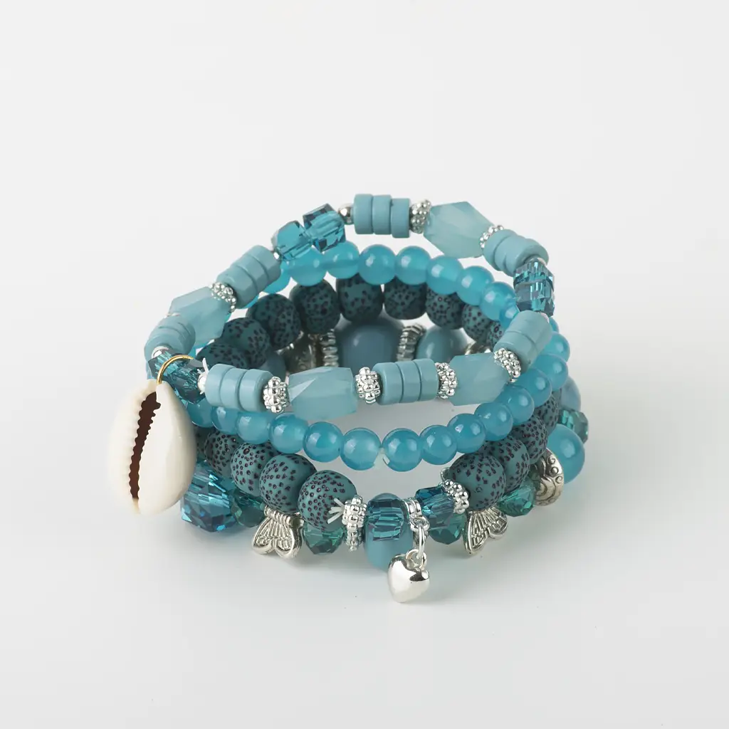 Bracelet – mixed – blue