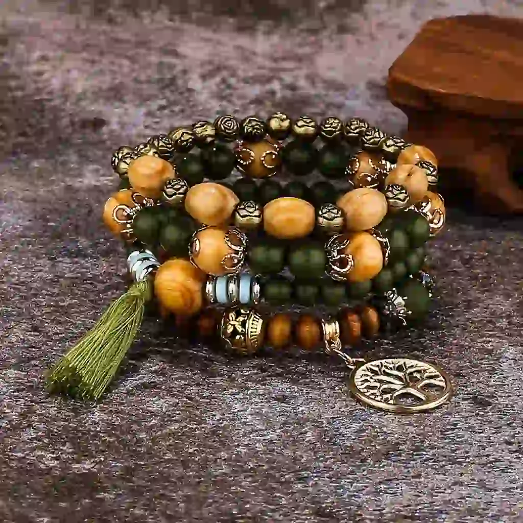 Deep olive bracelets1
