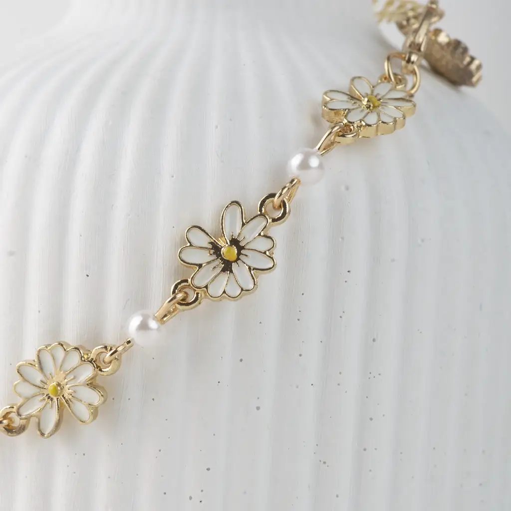 Floral inlay bracelets 2