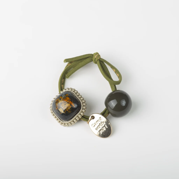 acrylic band – olive1