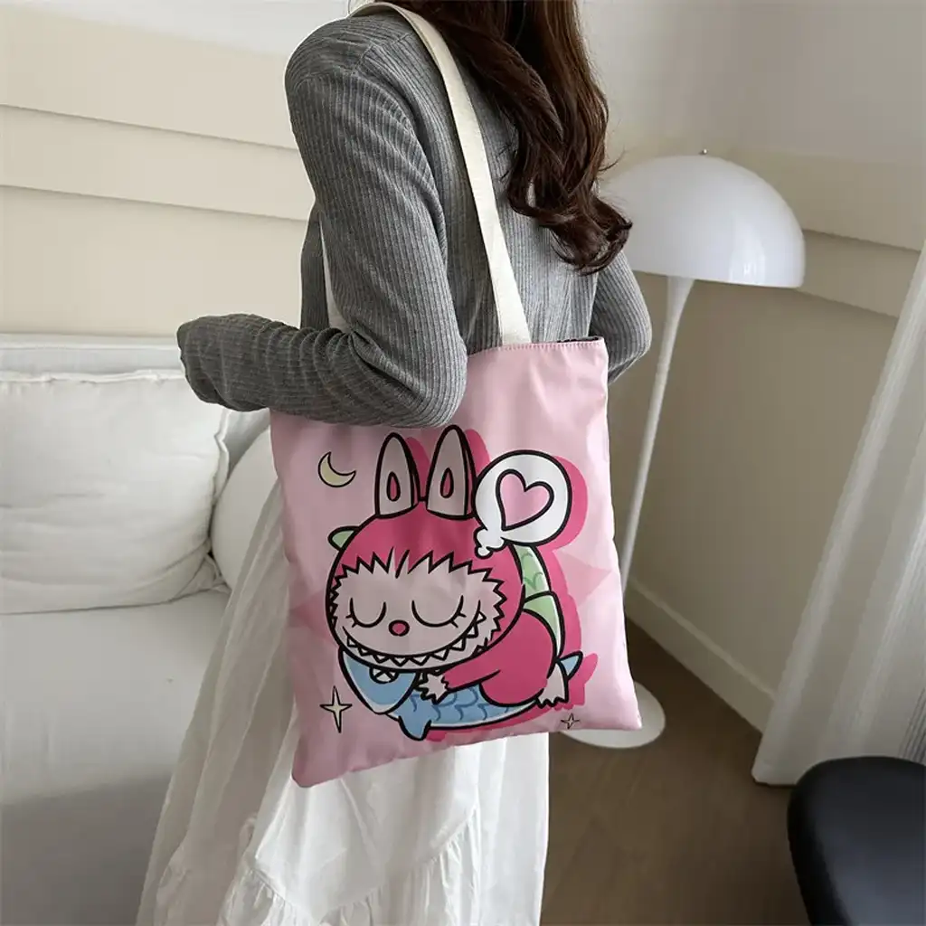 pink bag_ canvas